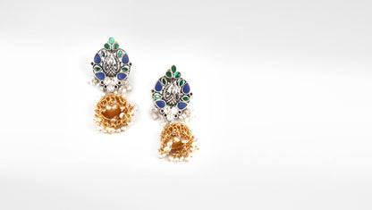 Sangeeta Boochra Silver Earrings