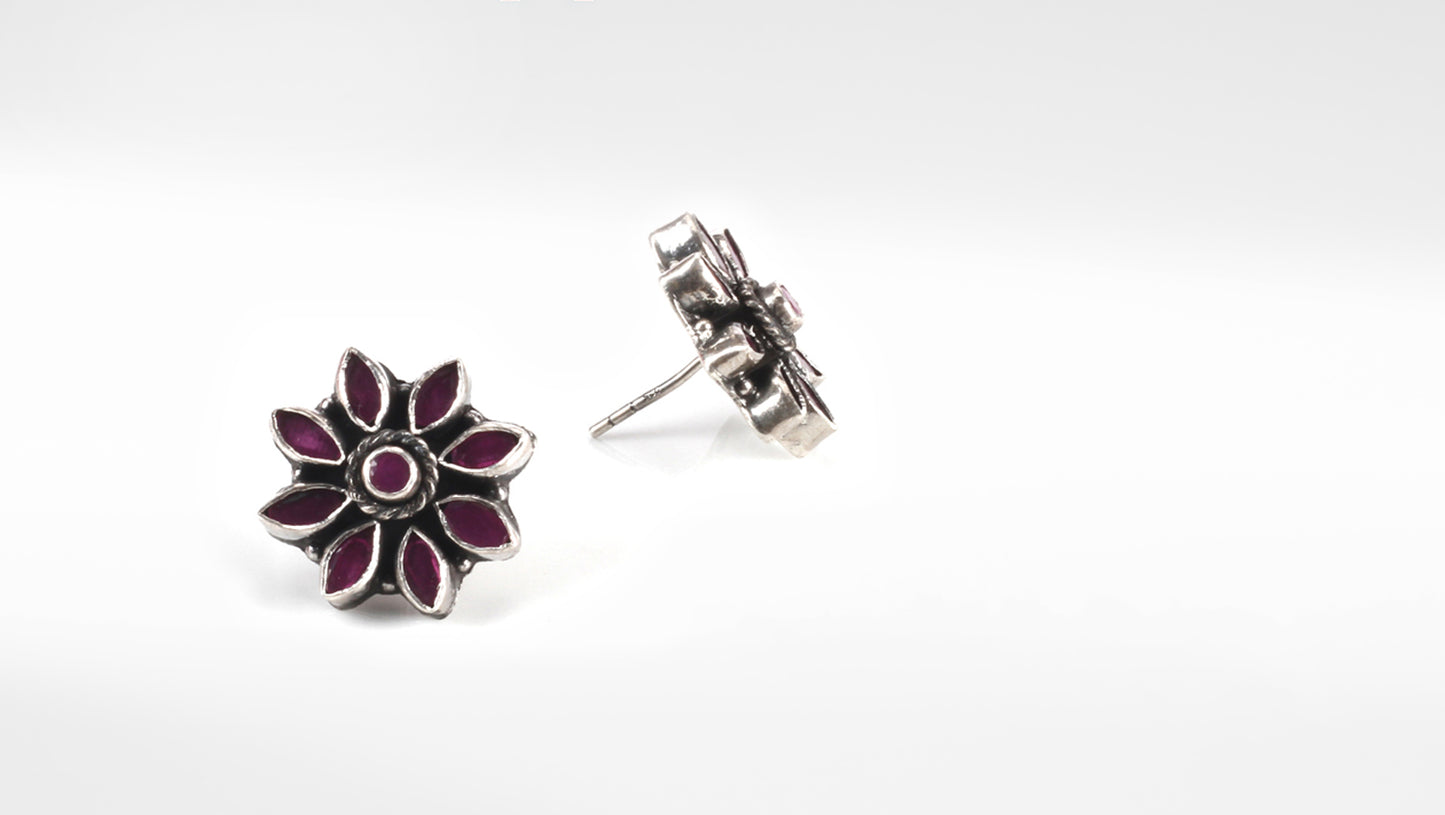 Sangeeta Boochra Silver Earrings