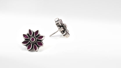 Sangeeta Boochra Silver Earrings