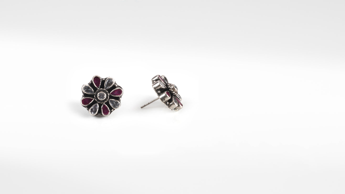 Sangeeta Boochra Silver Earrings