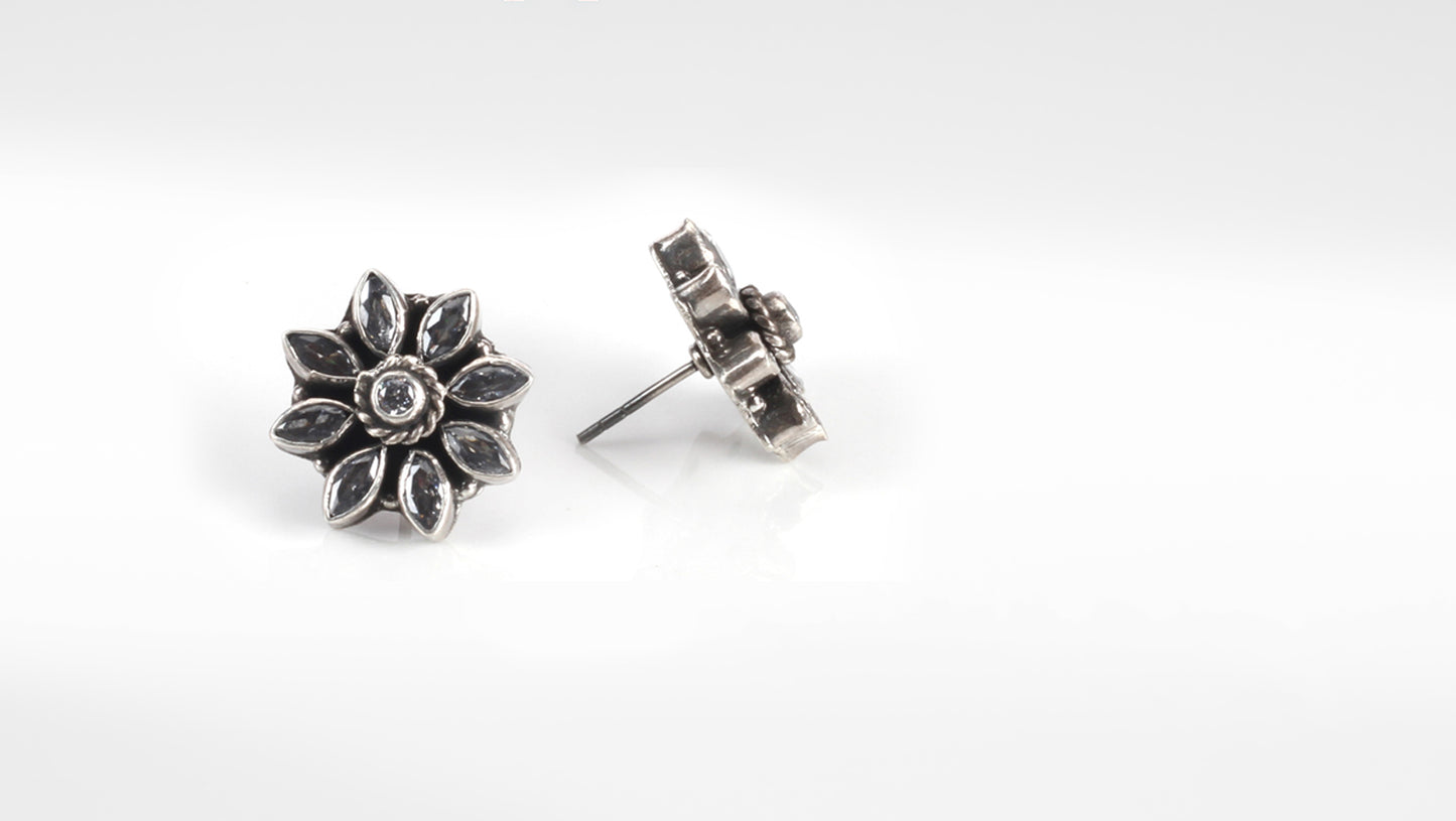 Sangeeta Boochra Silver Earrings