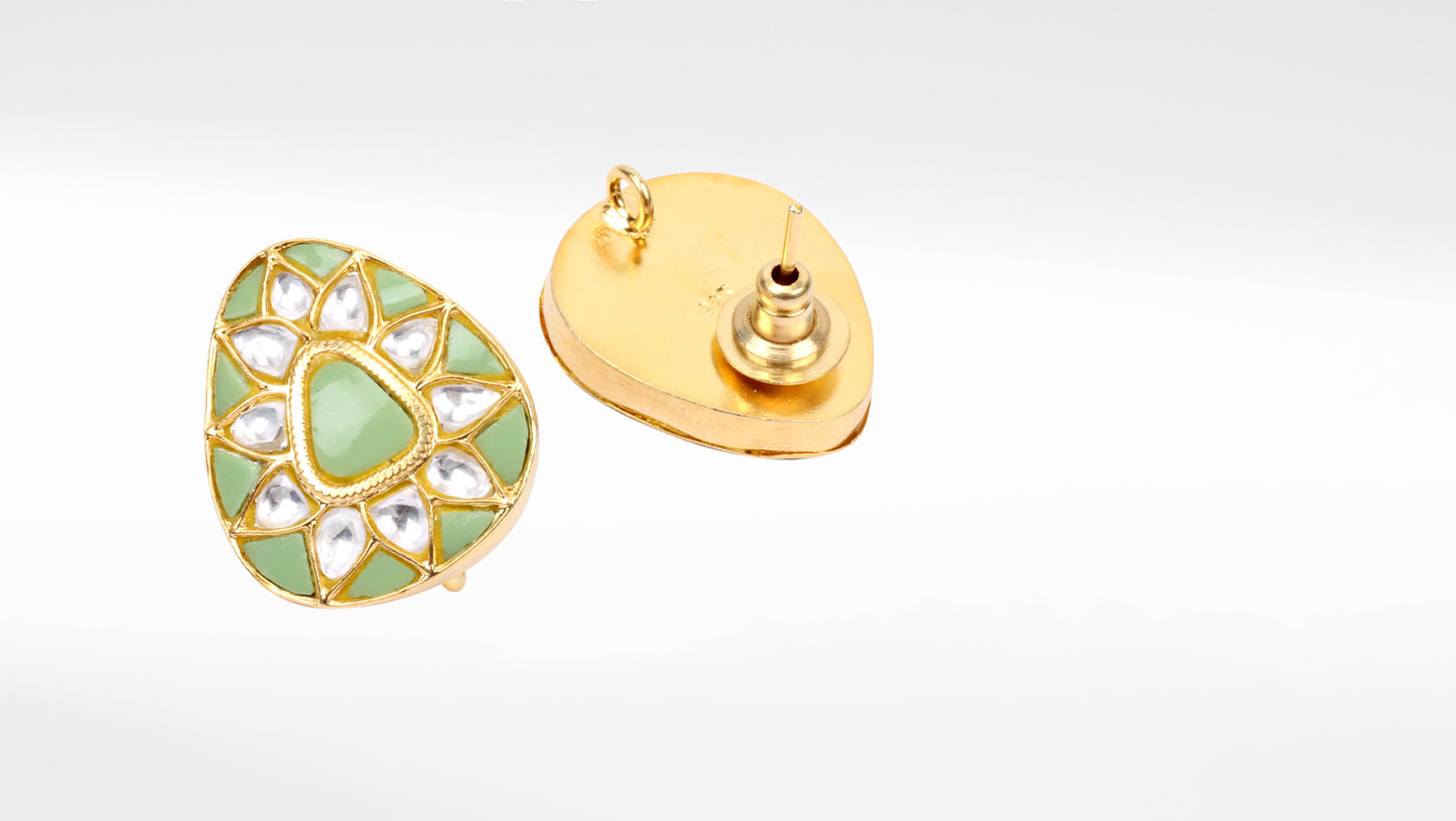 Sangeeta Boochra Gold Plated Earrings