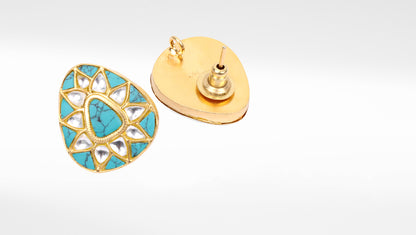 Sangeeta Boochra Gold Plated Earrings