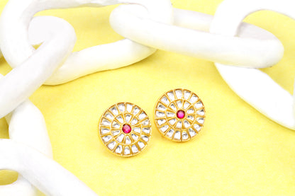 Sangeeta Boochra Gold Plated Earrings