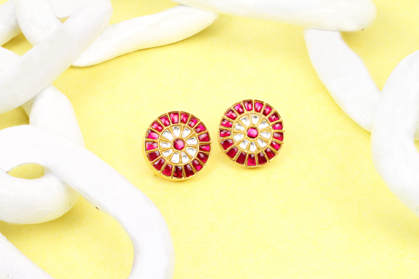 Sangeeta Boochra Gold Plated Earrings