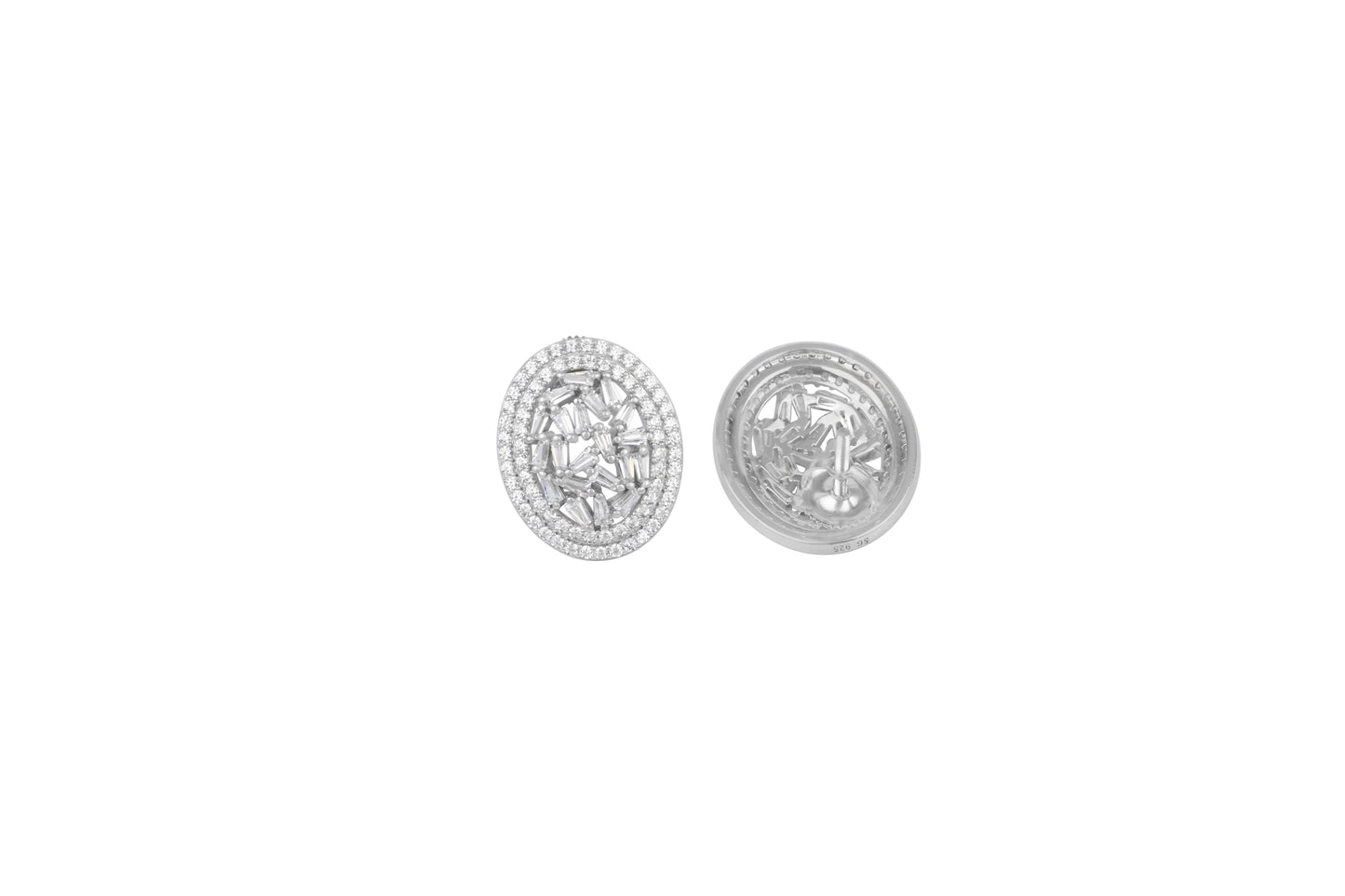 Jasmine Silver Studs Earring