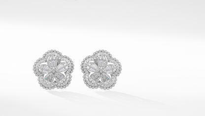 Fatima Floral Studs