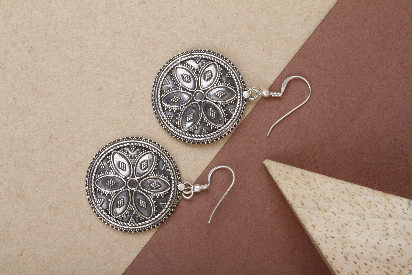 Lubena  Silver Earrings