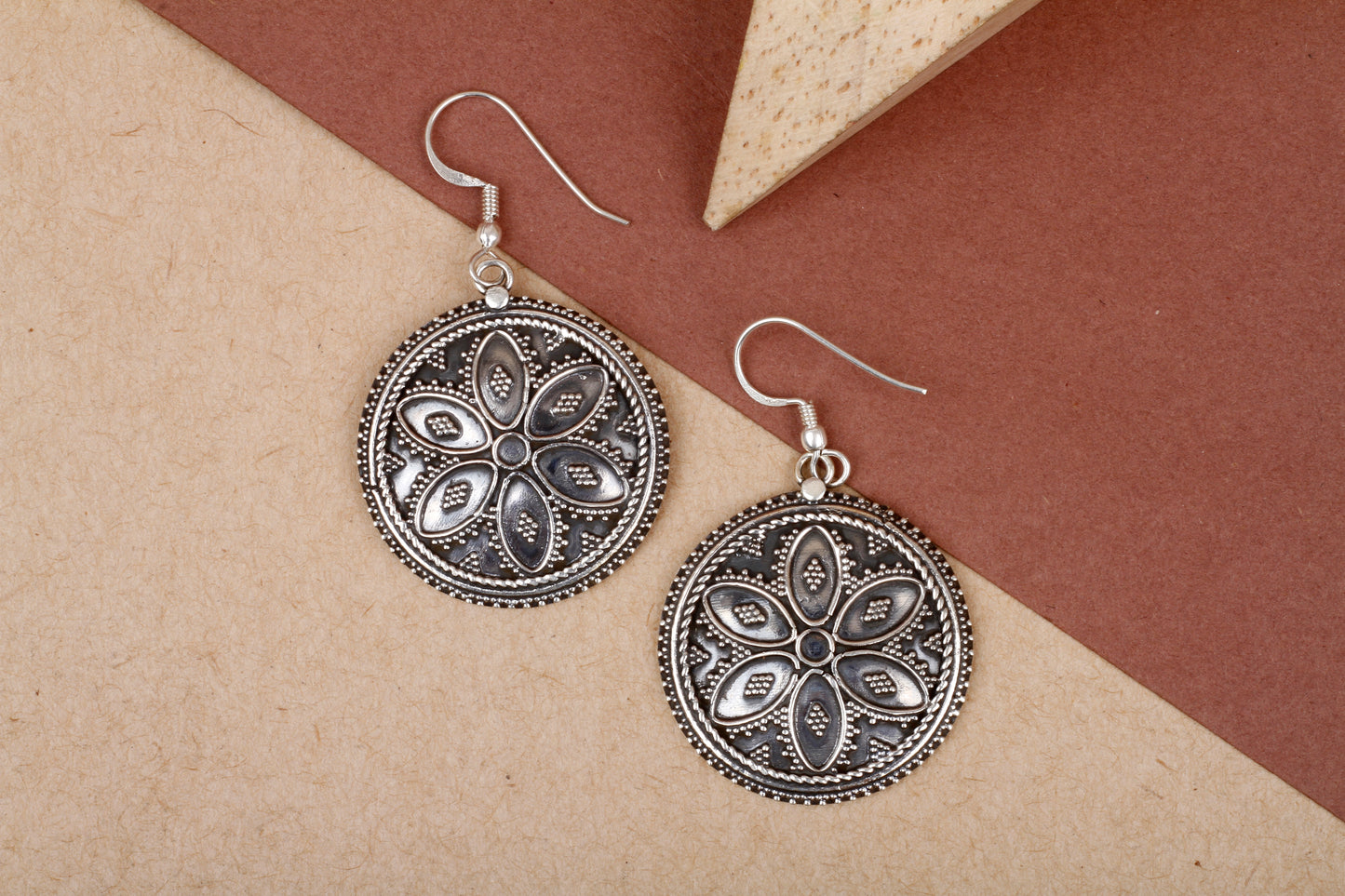 Lubena  Silver Earrings
