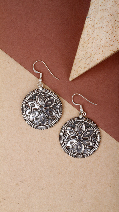 Lubena  Silver Earrings