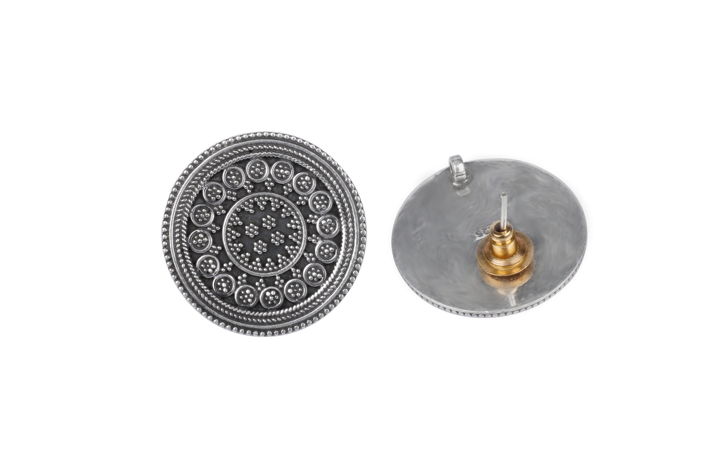 Basira  Silver Earrings