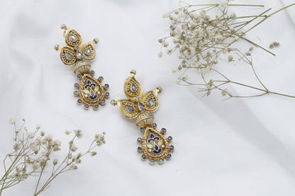 Gold Plated Silver Earrings