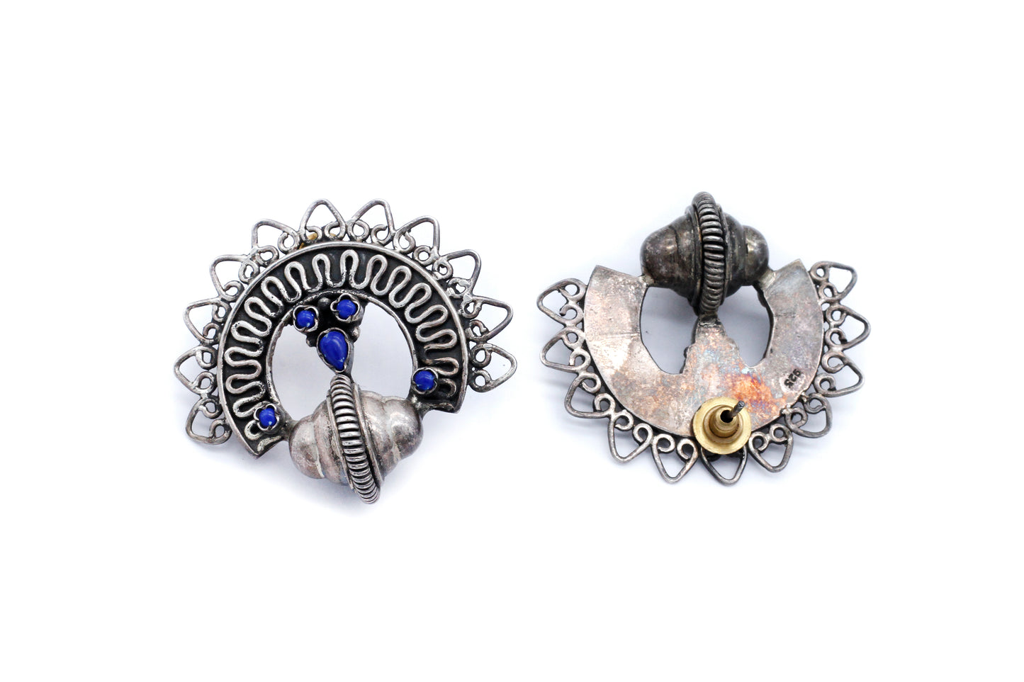 Sangeeta Boochra Silver Earrings