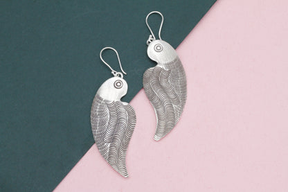 Fish Pattern Dangle Earring