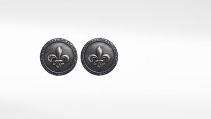 Round Shape Silver Stud