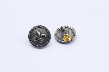 Round Shape Silver Stud