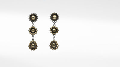 Gold Plated Silver Earring