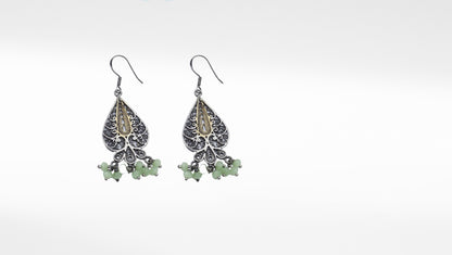 Beautiful Silver Hanging Earring