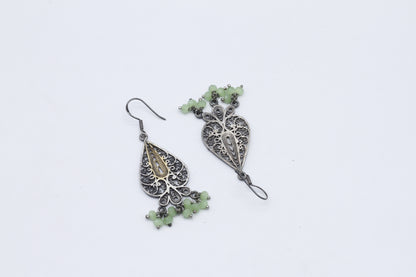 Beautiful Silver Hanging Earring