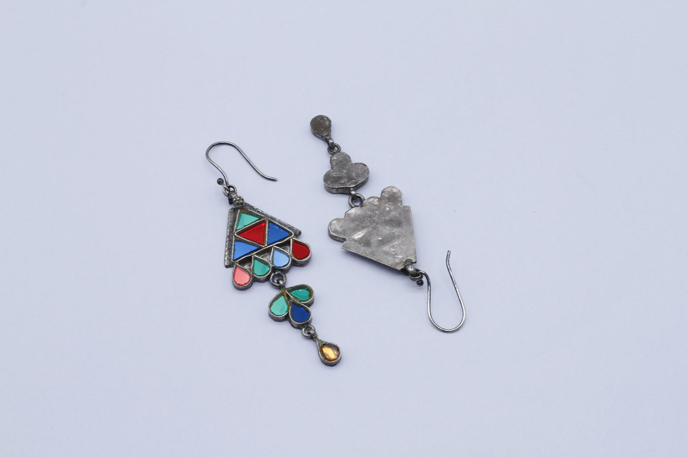 Charming Silver Hanging Drop Chain Earring