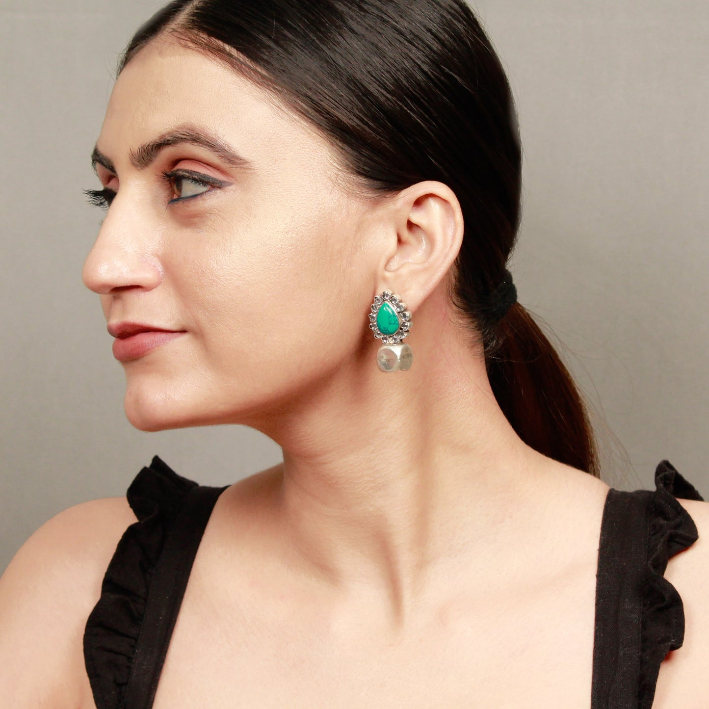 Sangeeta Boochra Sterling Silver Earring