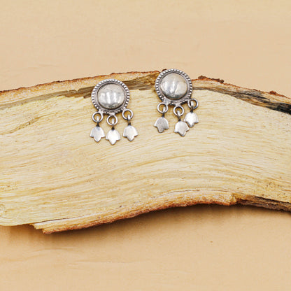 Sangeeta Boochra Silver Handcrafted Earring