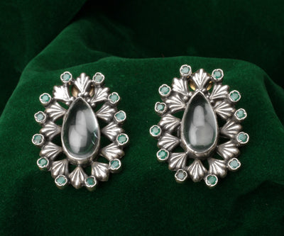 Silver Eleonora Handcrafted Earrings