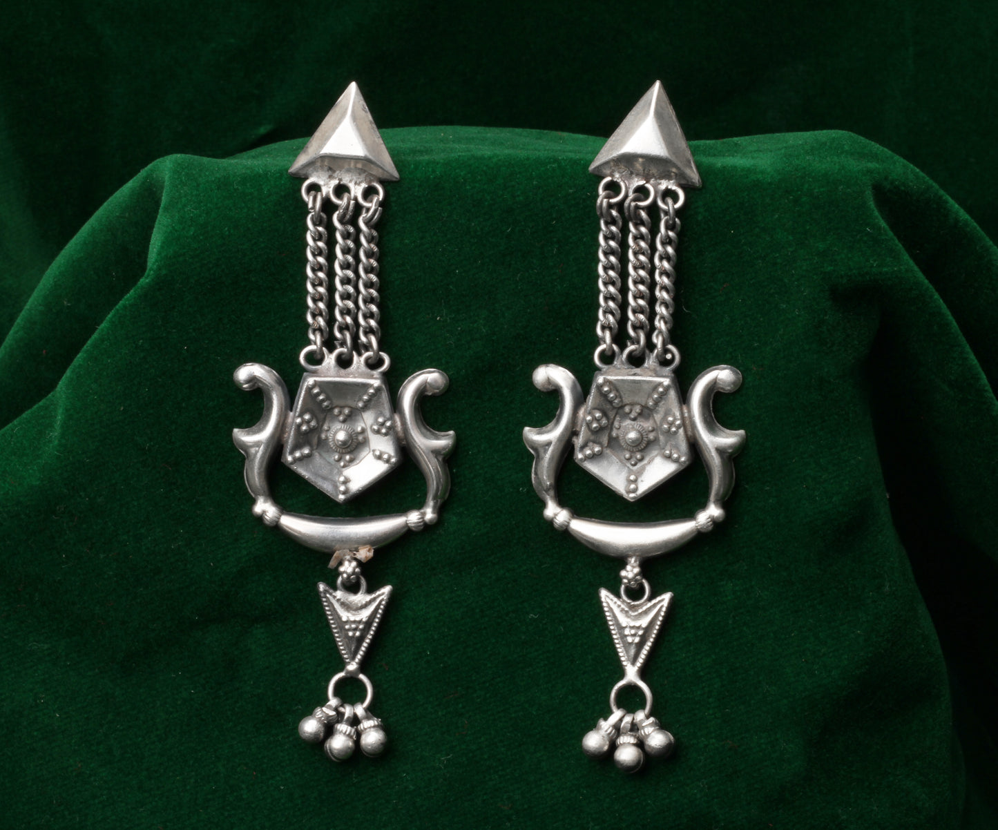 Silver Tisha Elegant Danglers