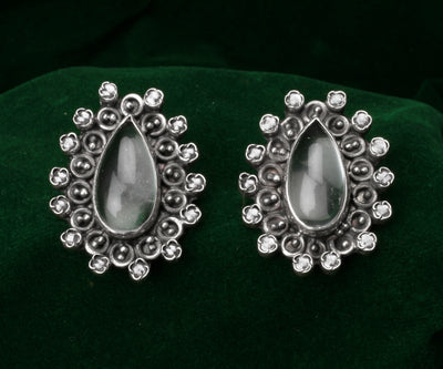 Silver Carina Handmade Earrings