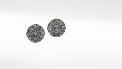 Handcrafted Antique Design Silver Earrings for Timeless Beauty