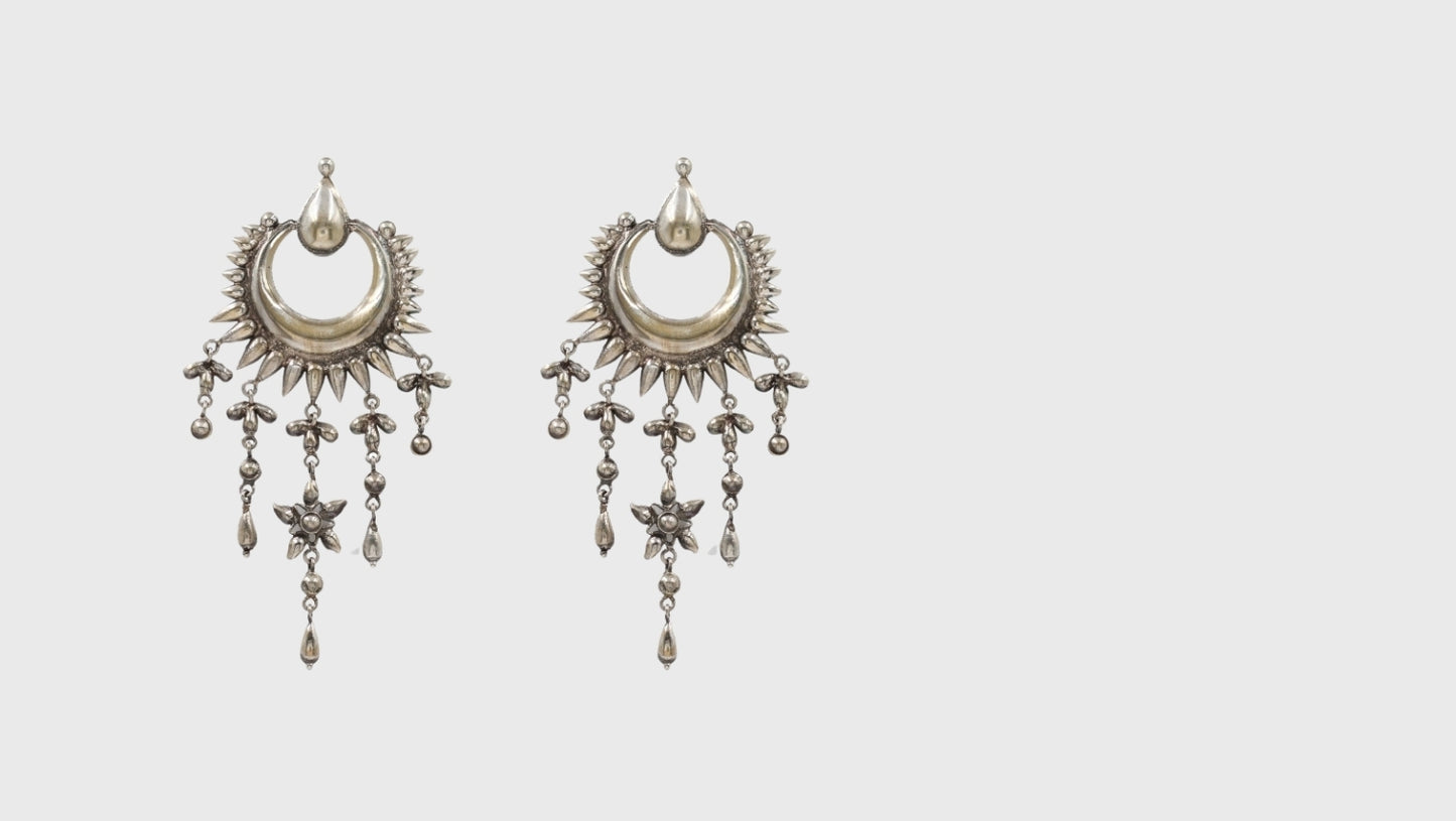 Sangeeta Boochra: Timeless Silver Earrings for Every Event