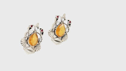 Artisan Charm: Sangeeta Boochra Silver Earrings