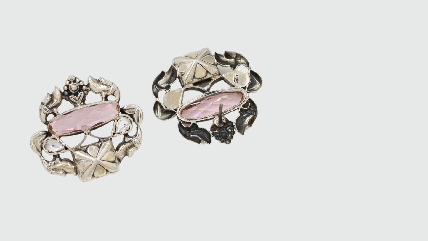 Beautifully Handmade Silver Earrings Jewelry