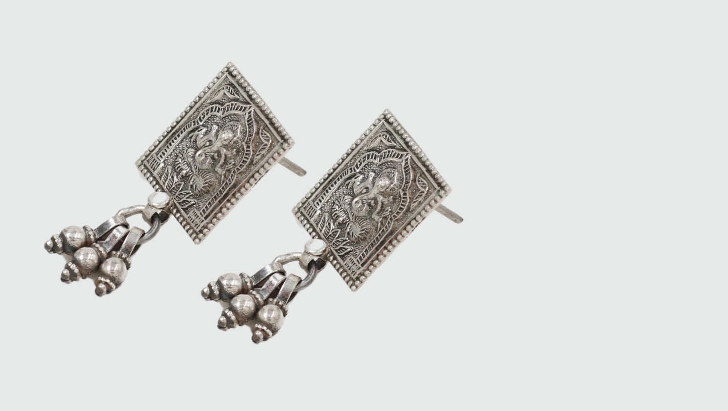 Stunning Handmade Silver Earrings