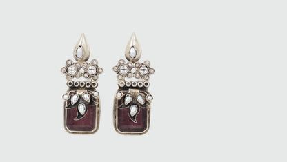 Effortless Beauty Sangeeta Boochra Silver Earrings for Women