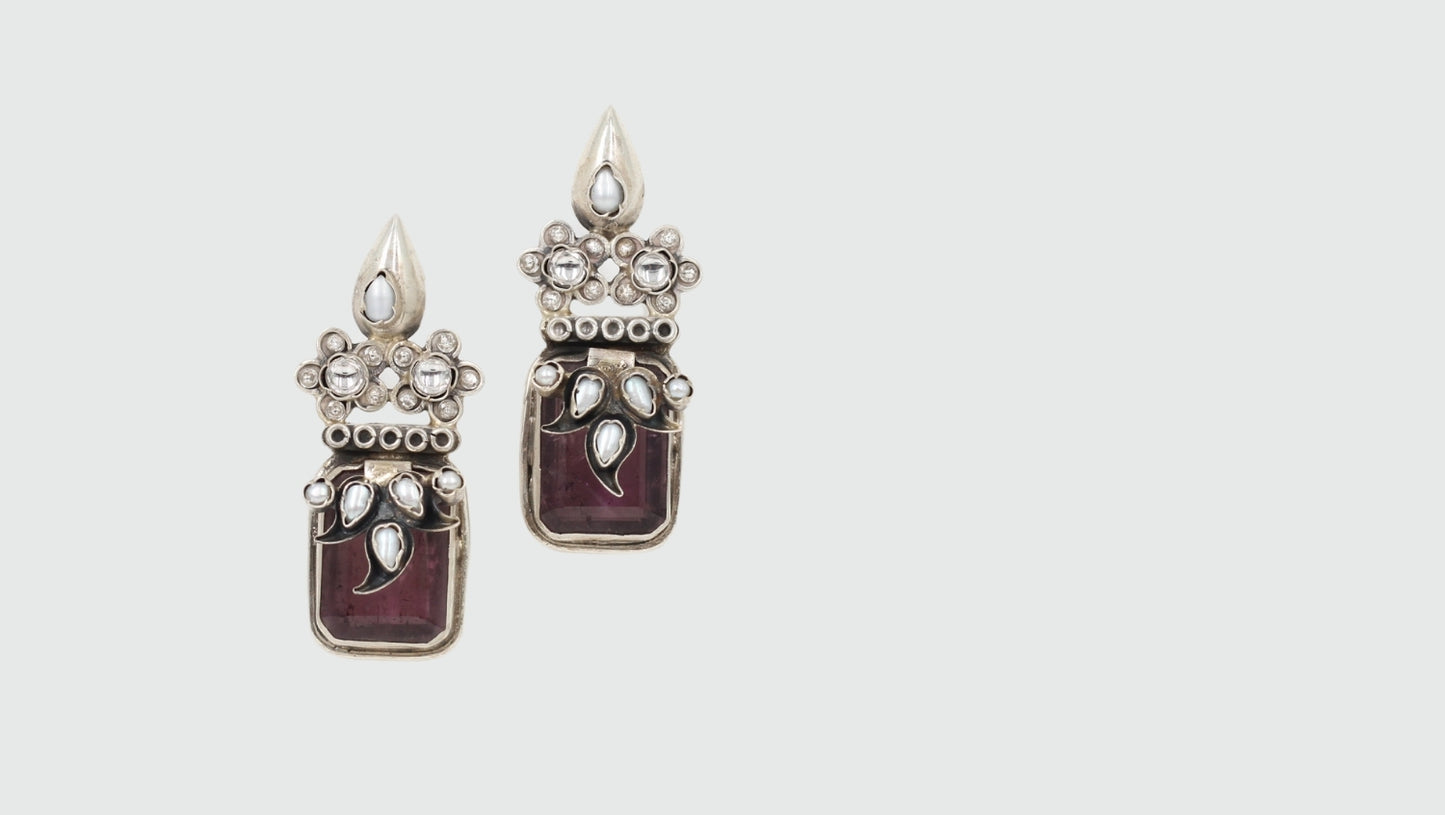 Effortless Beauty Sangeeta Boochra Silver Earrings for Women