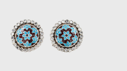 Sangeeta Boochra Handcrafted Designer Stud Earrings