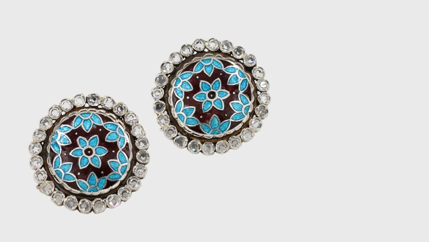 Sangeeta Boochra Handcrafted Designer Stud Earrings