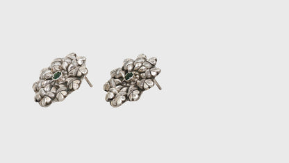 Elegance Redefined: Sangeeta Boochra Silver Handcrafted Earrings