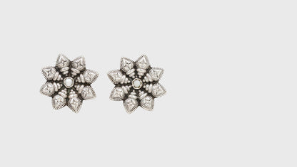 Artisan Craft: Sangeeta Boochra Silver Handcrafted Earrings