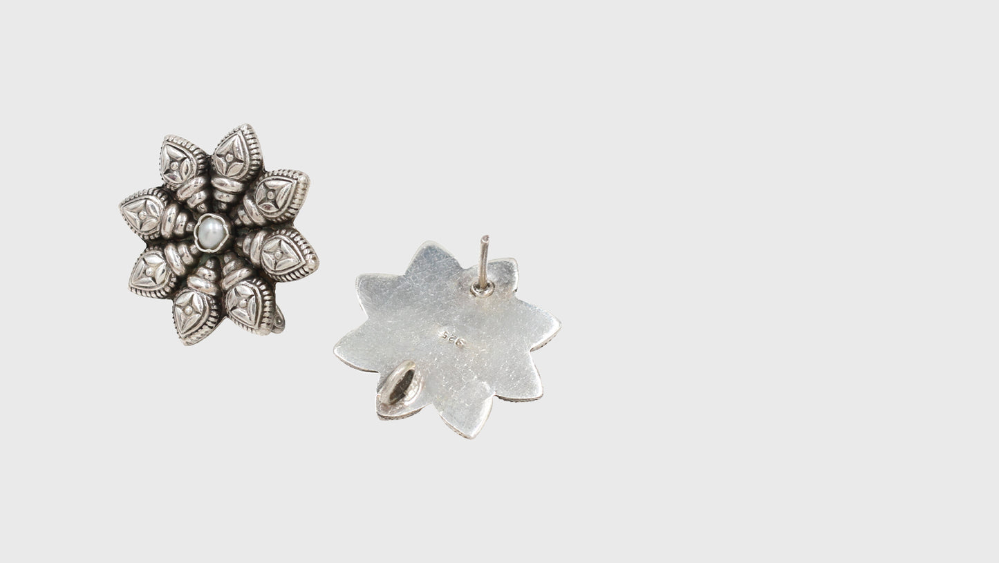 Artisan Craft: Sangeeta Boochra Silver Handcrafted Earrings