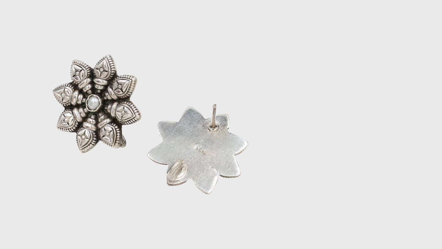 Artisan Craft: Sangeeta Boochra Silver Handcrafted Earrings