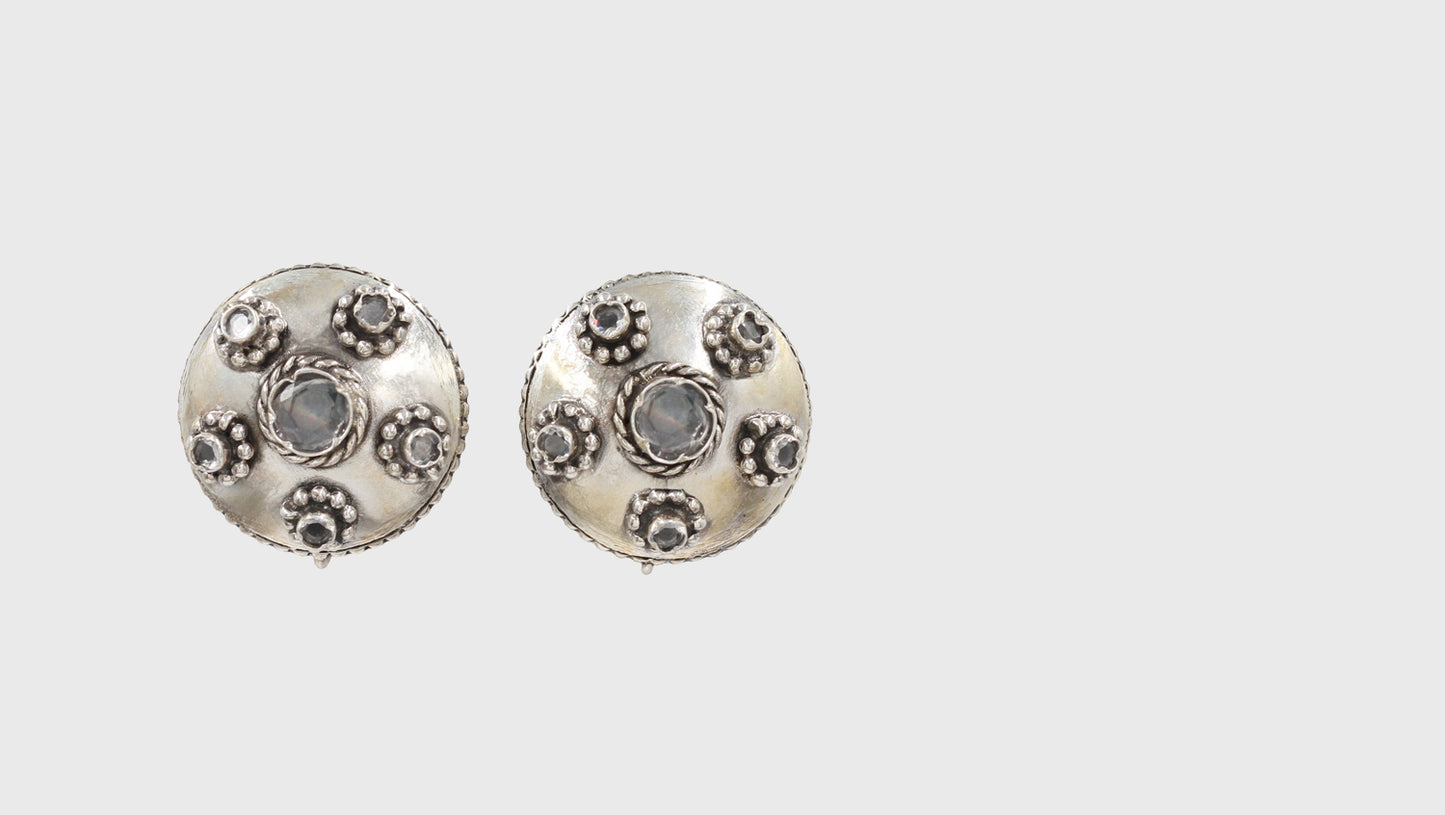 Boho Luxe: Silver Handmade Earrings by Sangeeta Boochra