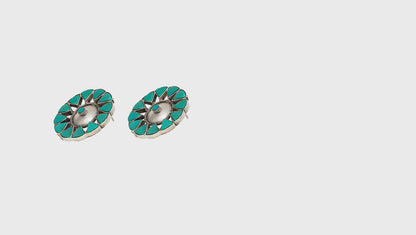 Sophisticated Beauty: Sangeeta Boochra Silver Handcrafted Studs