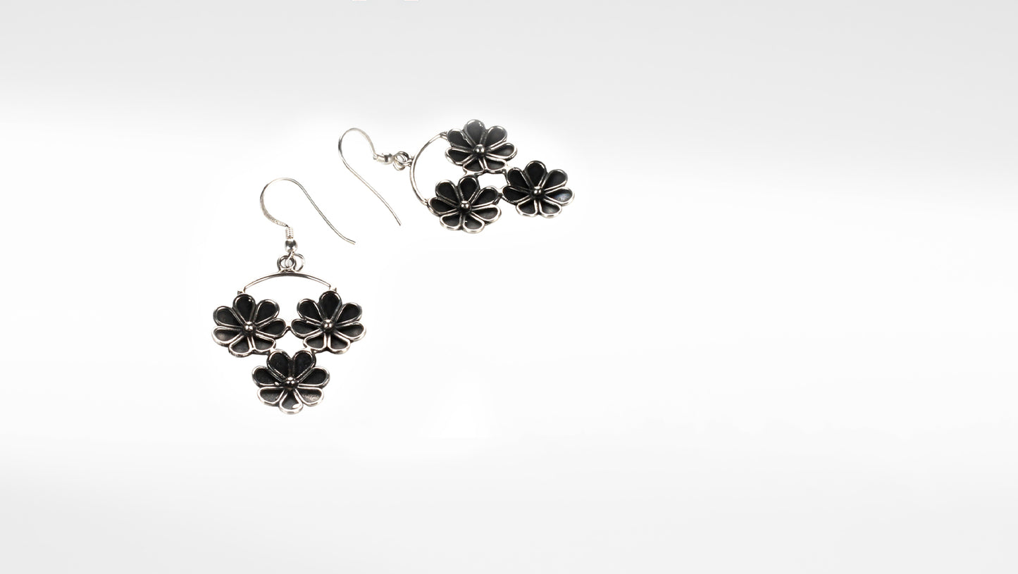 Sangeeta Boochra Silver Earrings