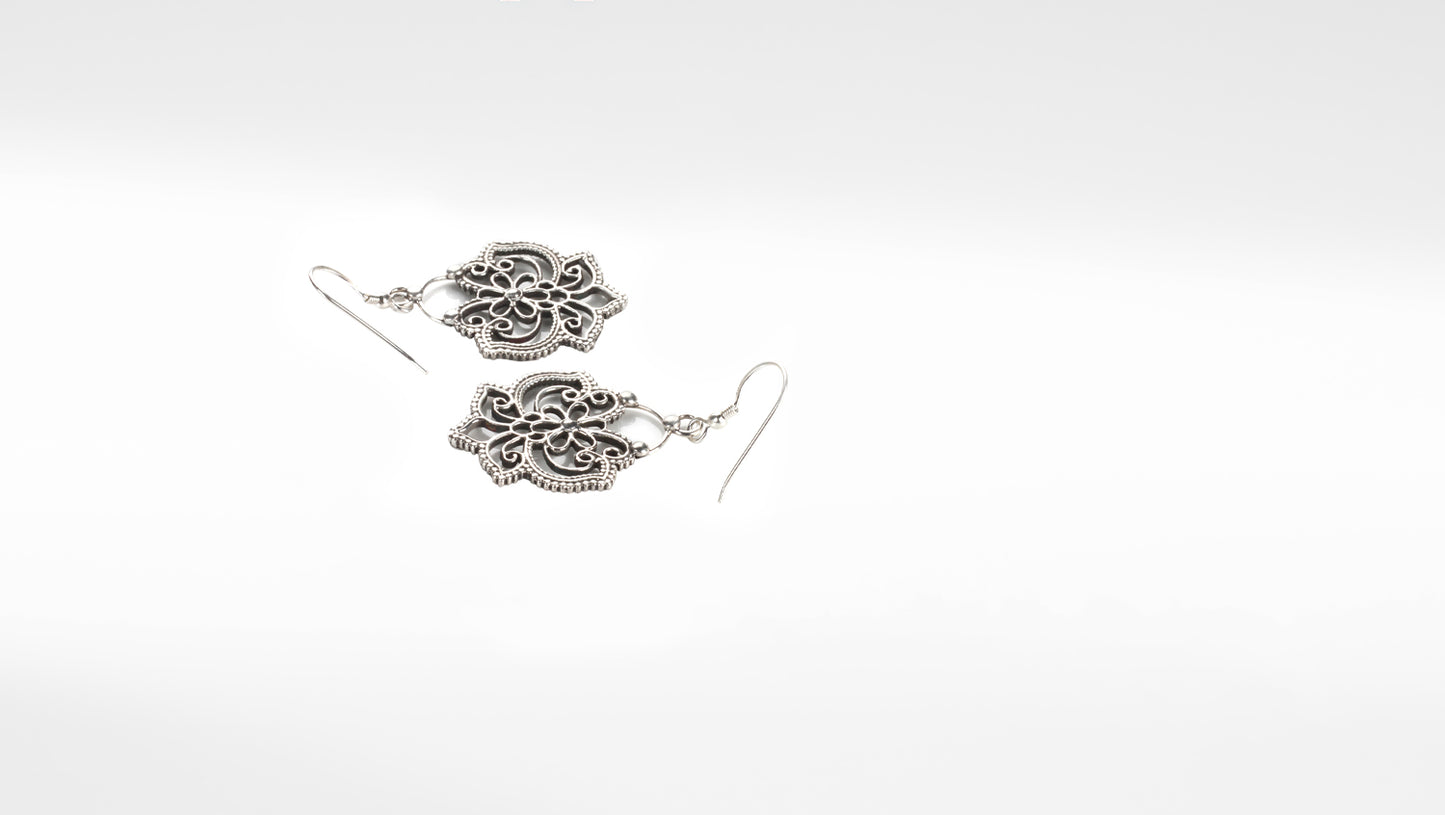 Sangeeta Boochra Silver Earrings