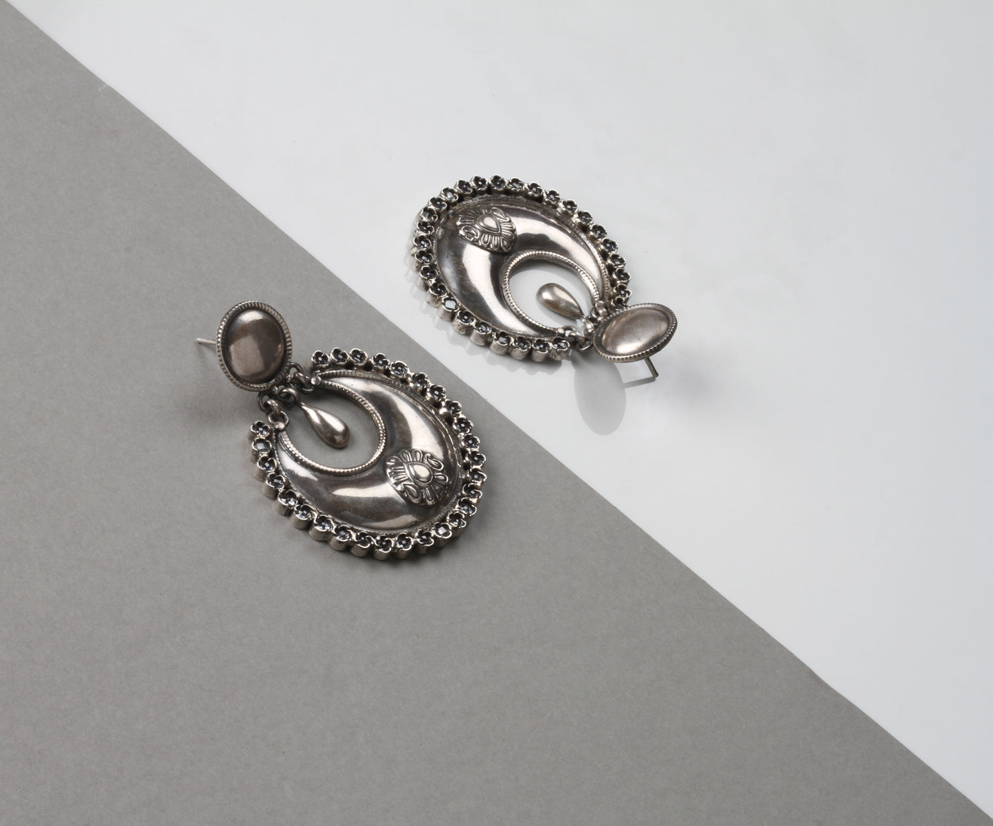 Sangeeta Boochra Silver Earrings