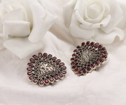 Sangeeta Boochra Silver Earrings