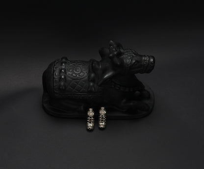 Sangeeta Boochra Tribal Silver Earrings