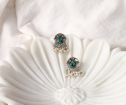 Sangeeta Boochra Silver Earrings